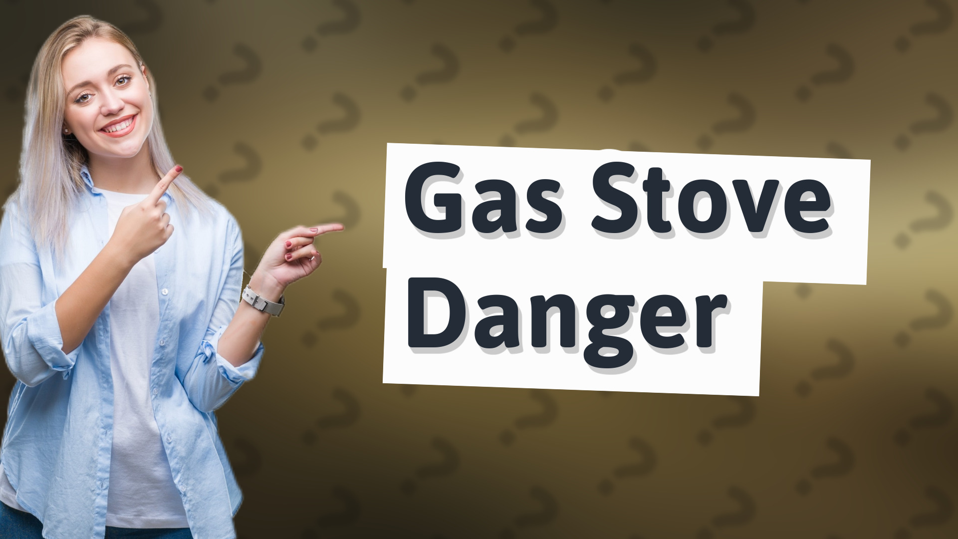 Gas Stove Danger