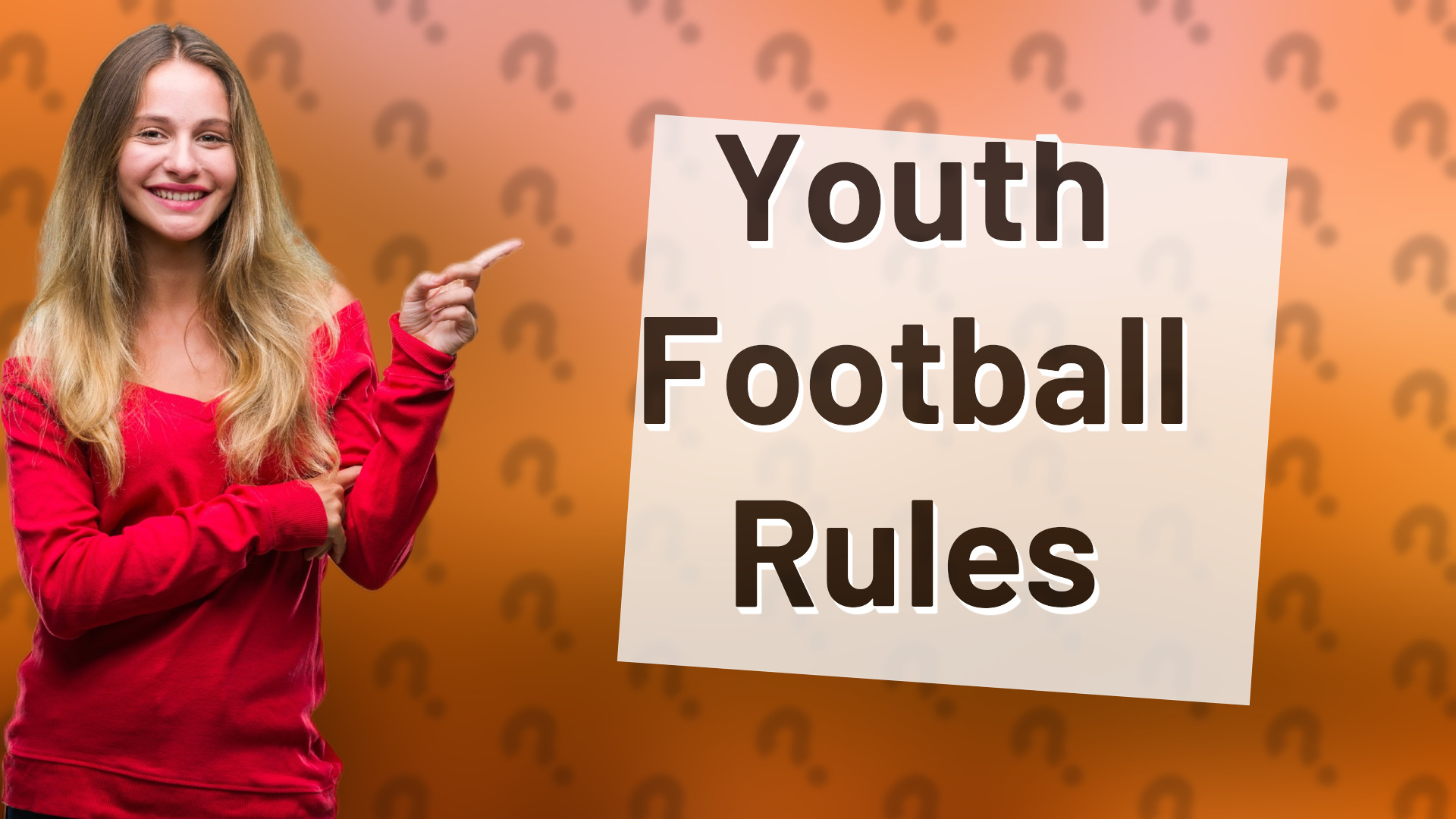 Youth Football Rules