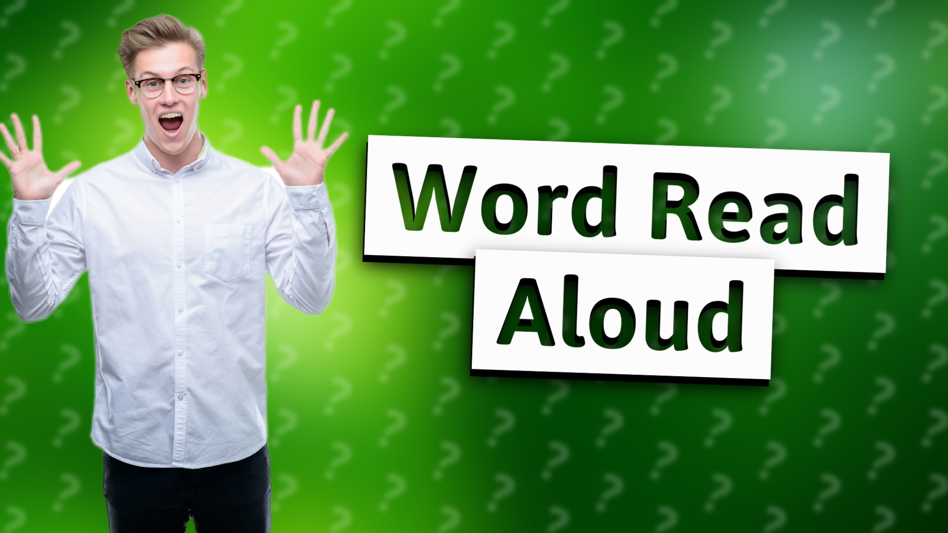 Word Read Aloud