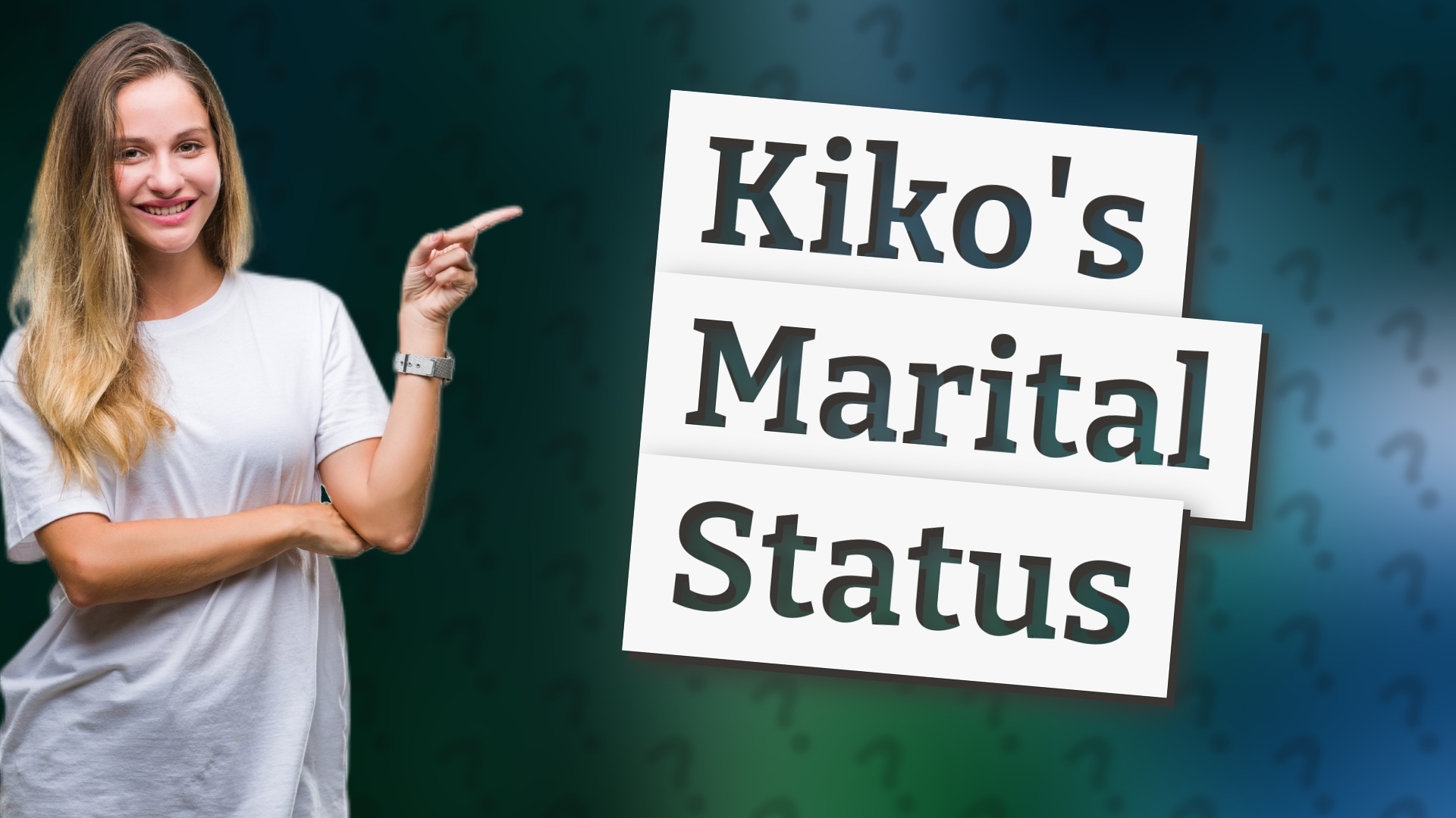 Kiko's Marital Status