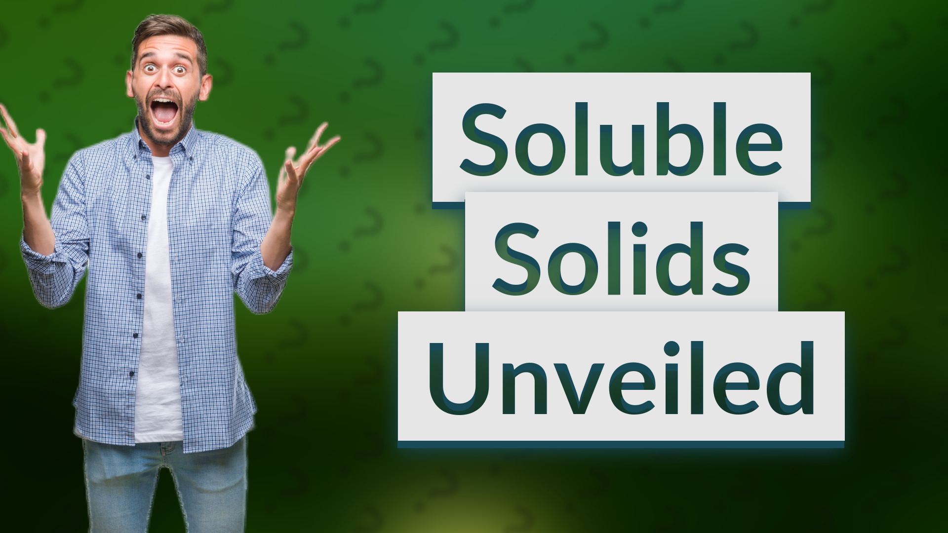 Soluble Solids Unveiled