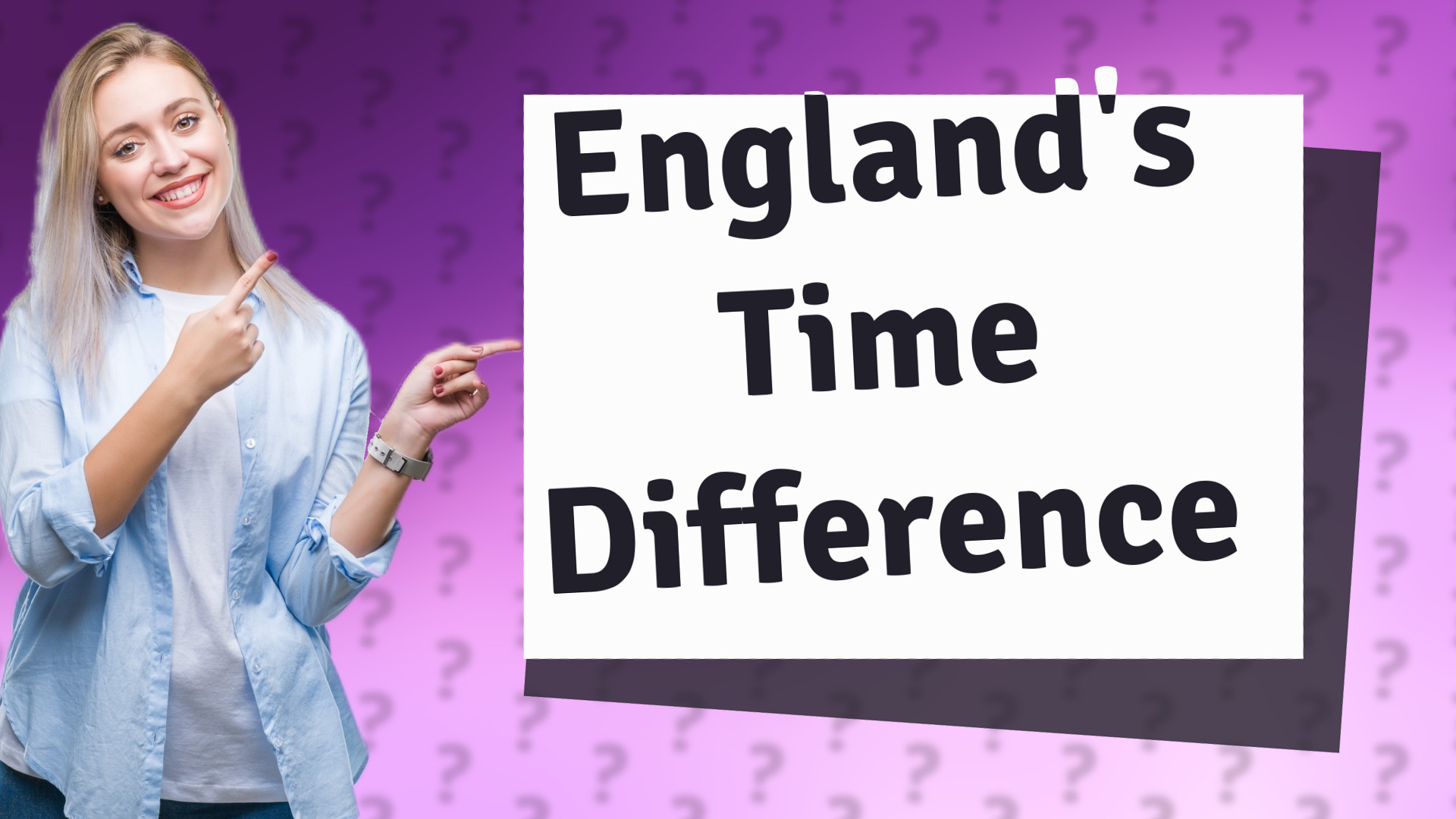 England's Time Difference