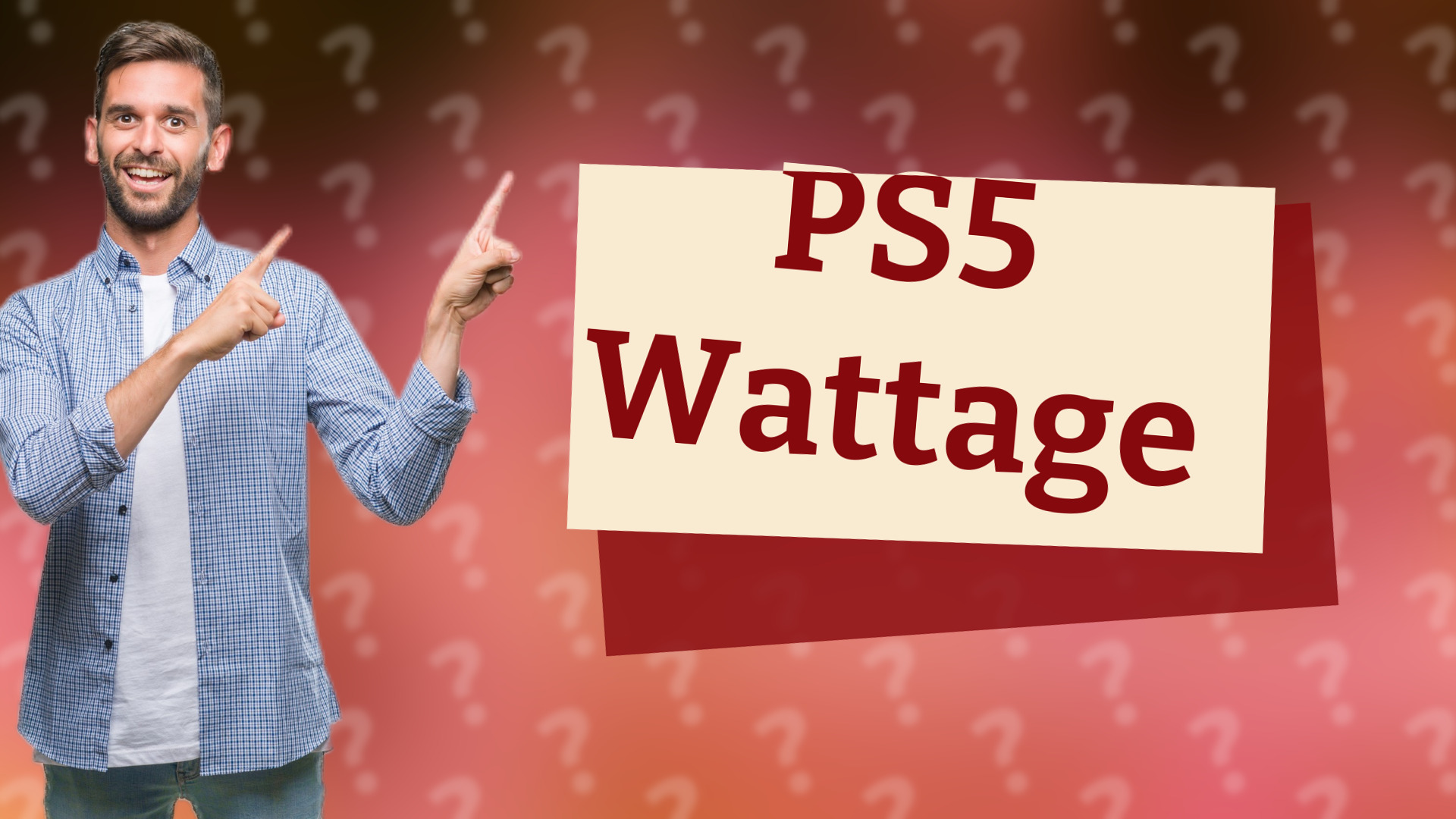 PS5 Wattage