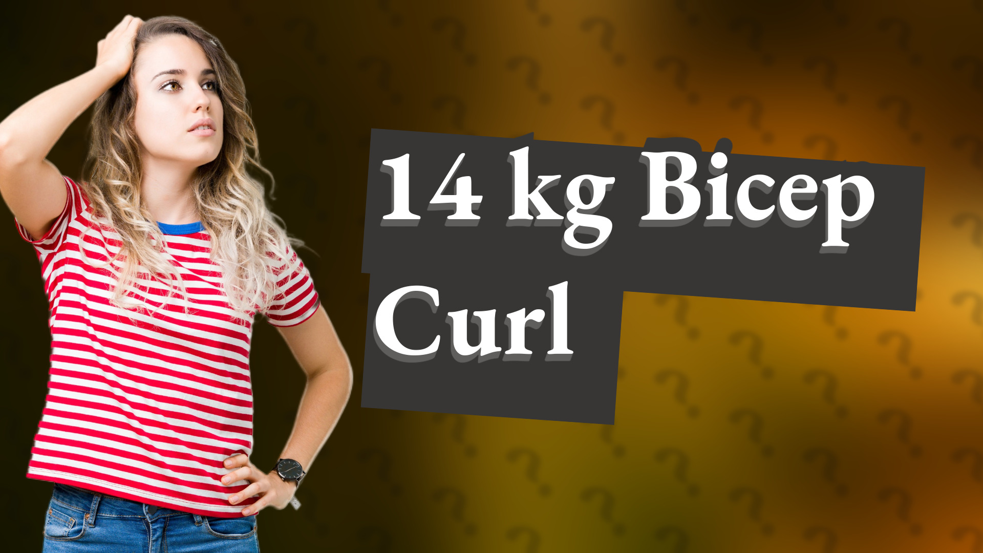 14 kg Bicep Curl