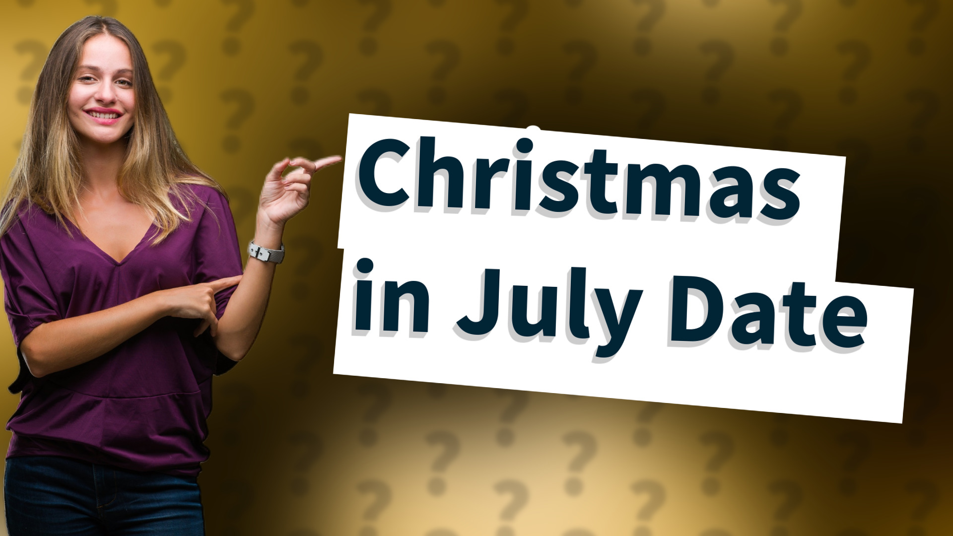 Christmas in July Date