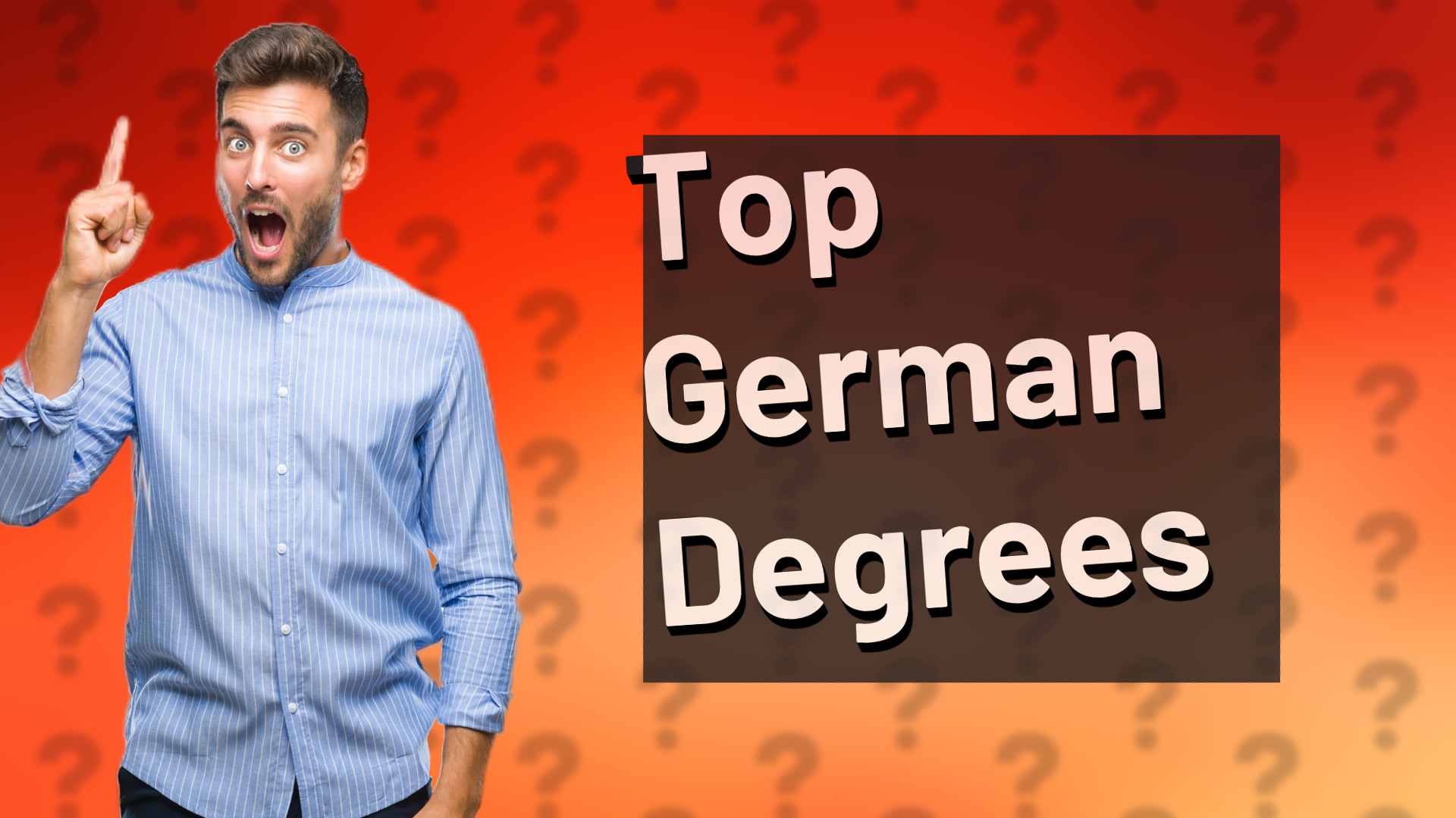 Top German Degrees