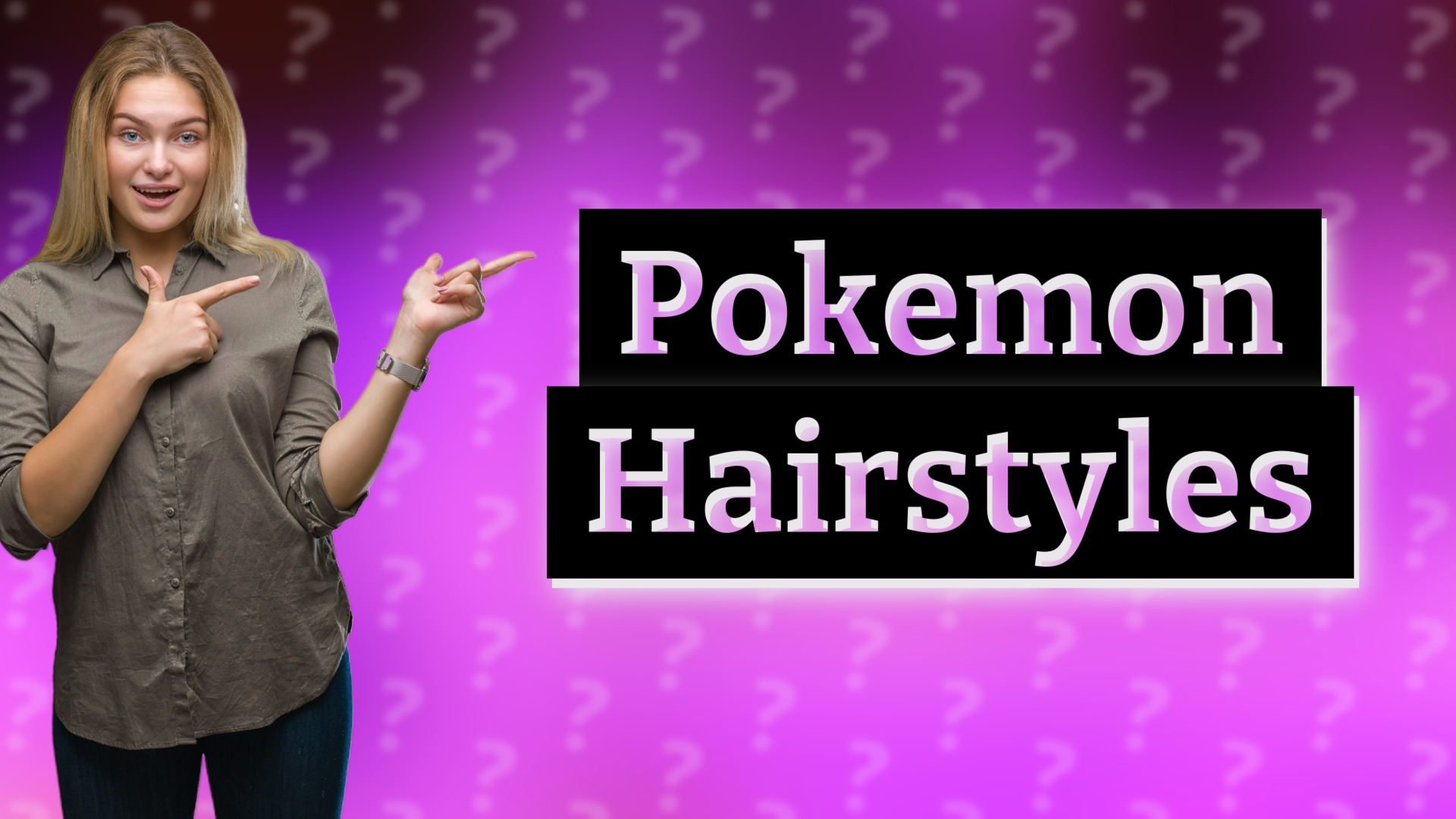 Pokemon Hairstyles