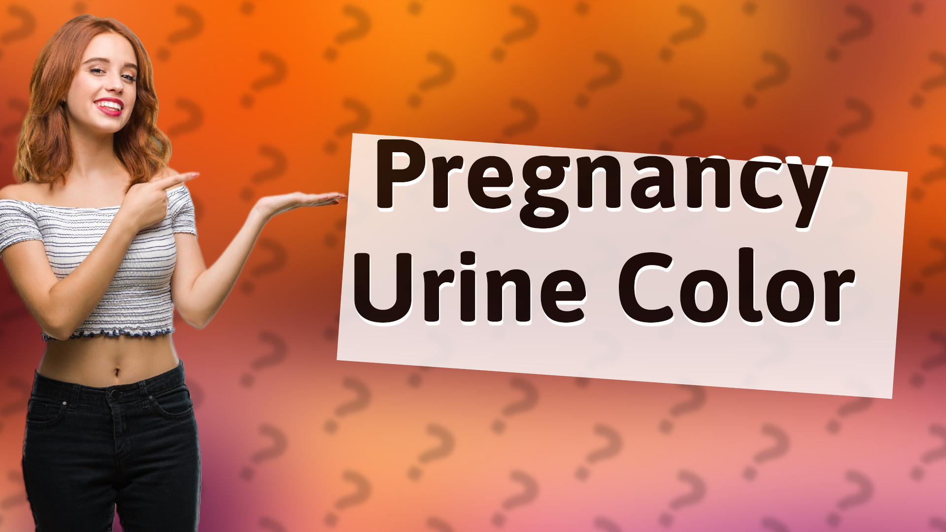 Pregnancy Urine Color
