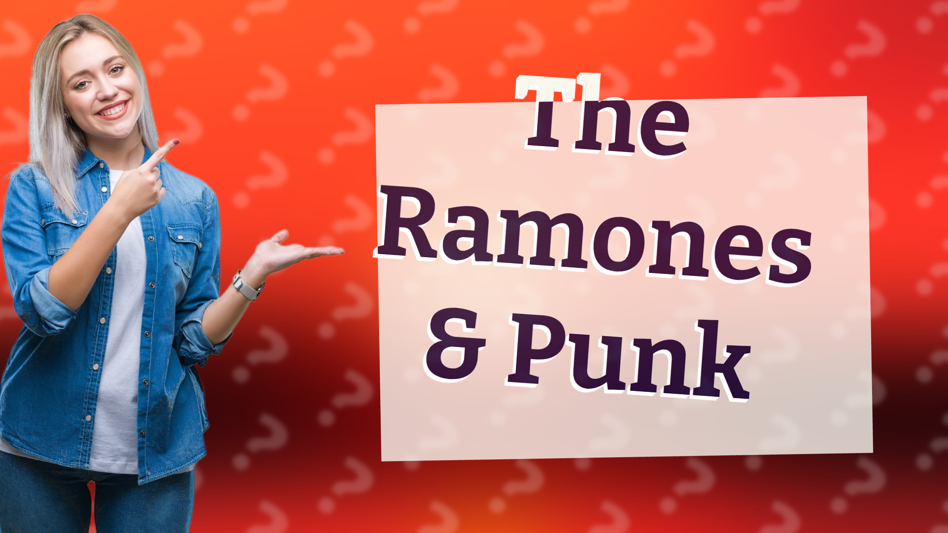 The Ramones & Punk