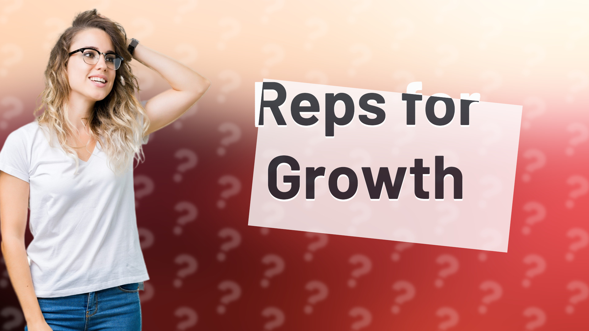 Reps for Growth