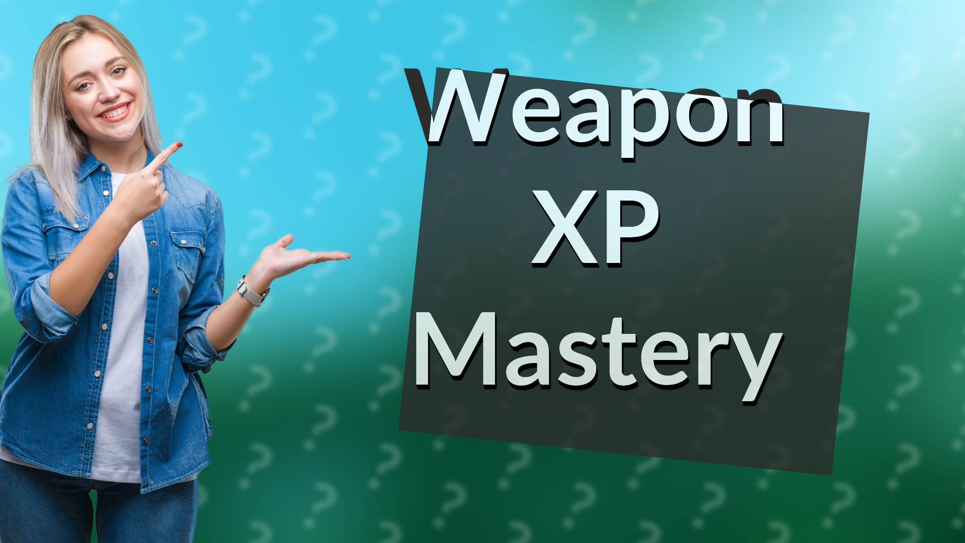 Weapon XP Mastery
