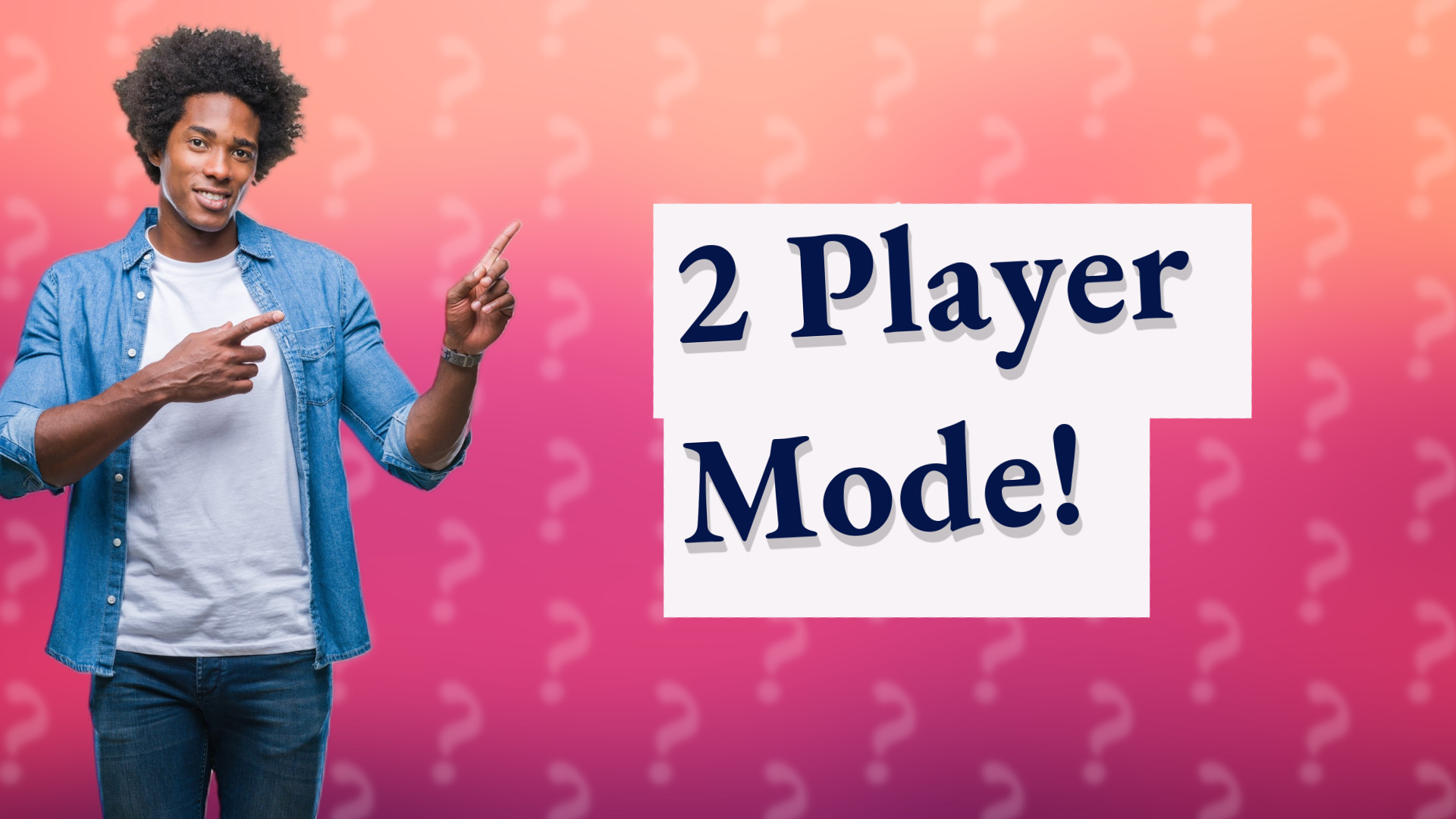 2 Player Mode!