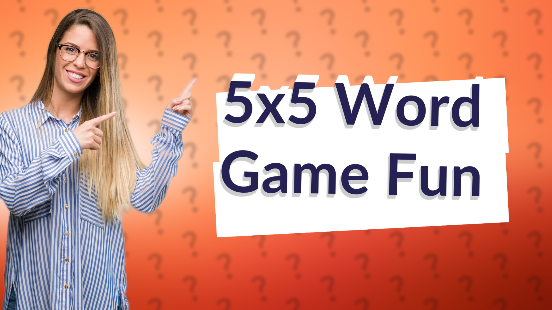 5x5 Word Game Fun