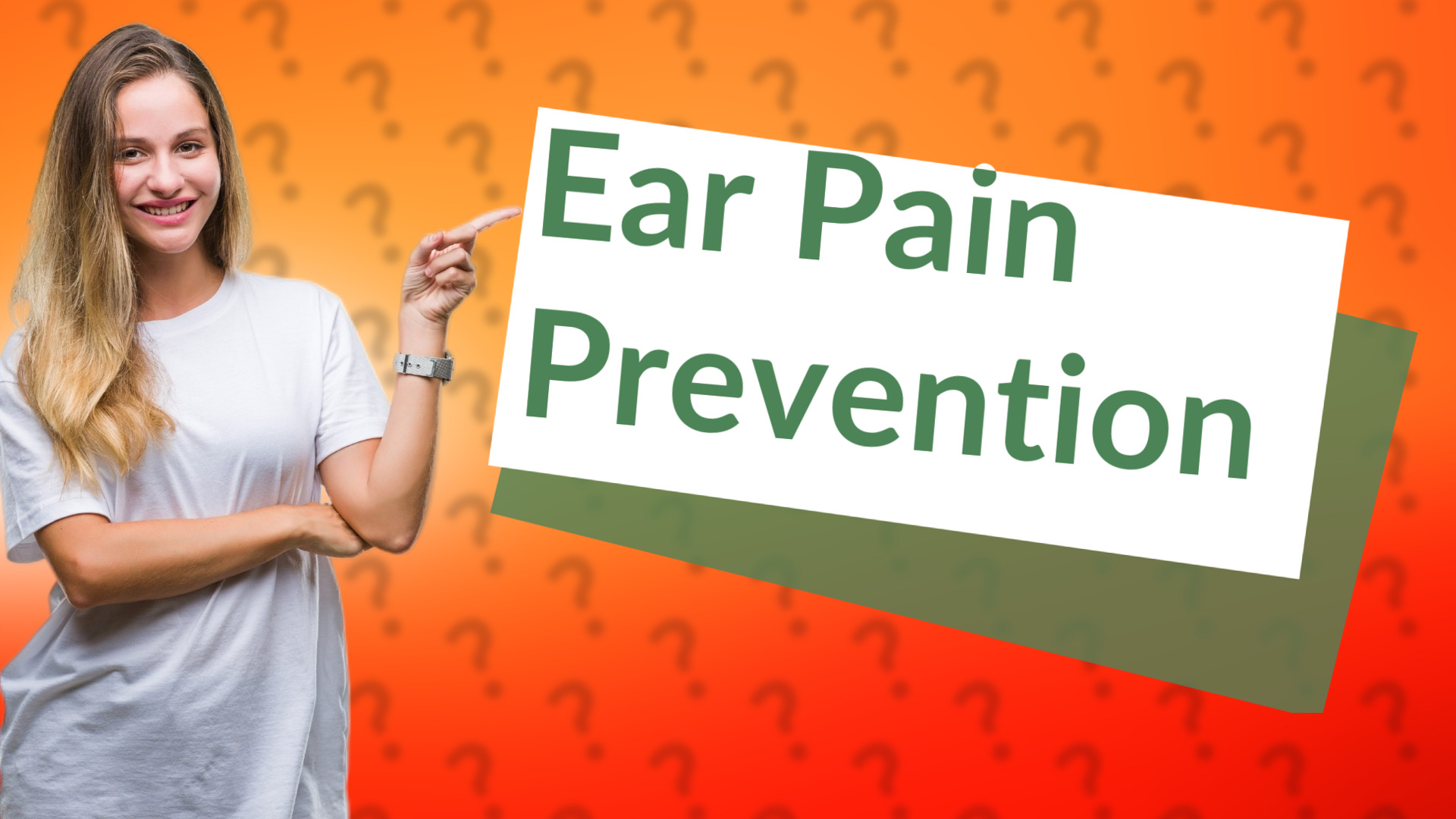 Ear Pain Prevention