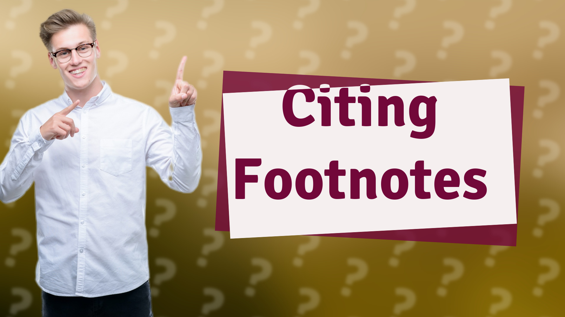 Citing Footnotes