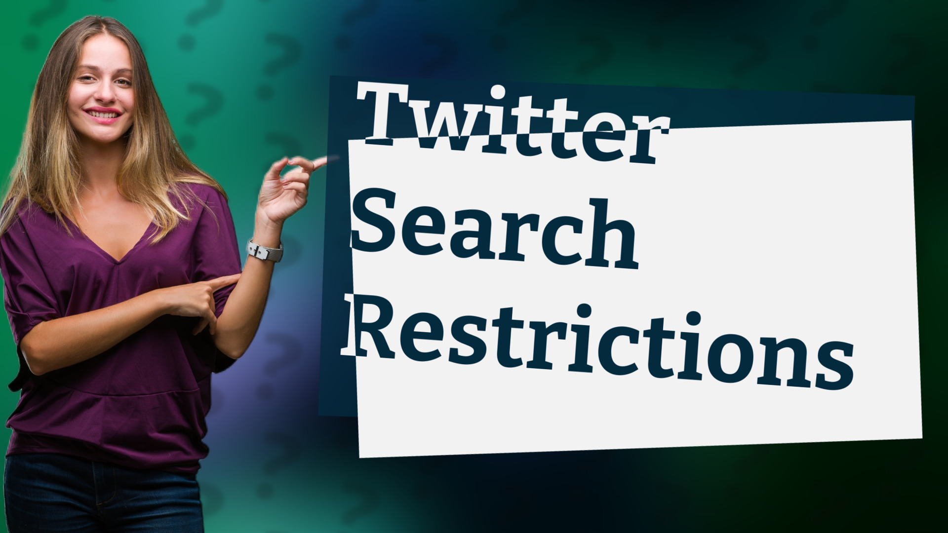 Twitter Search Restrictions