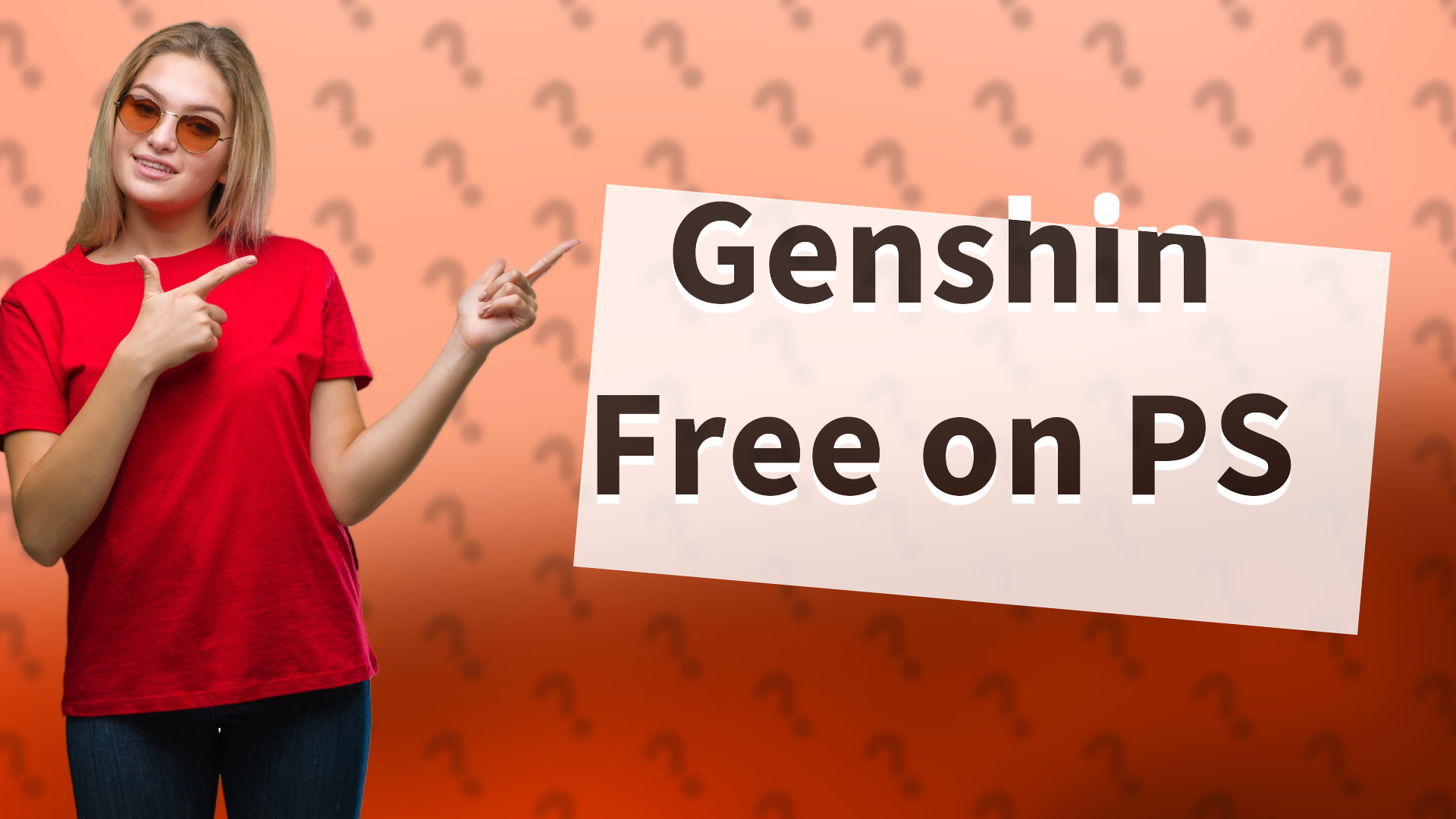 Genshin Free on PS