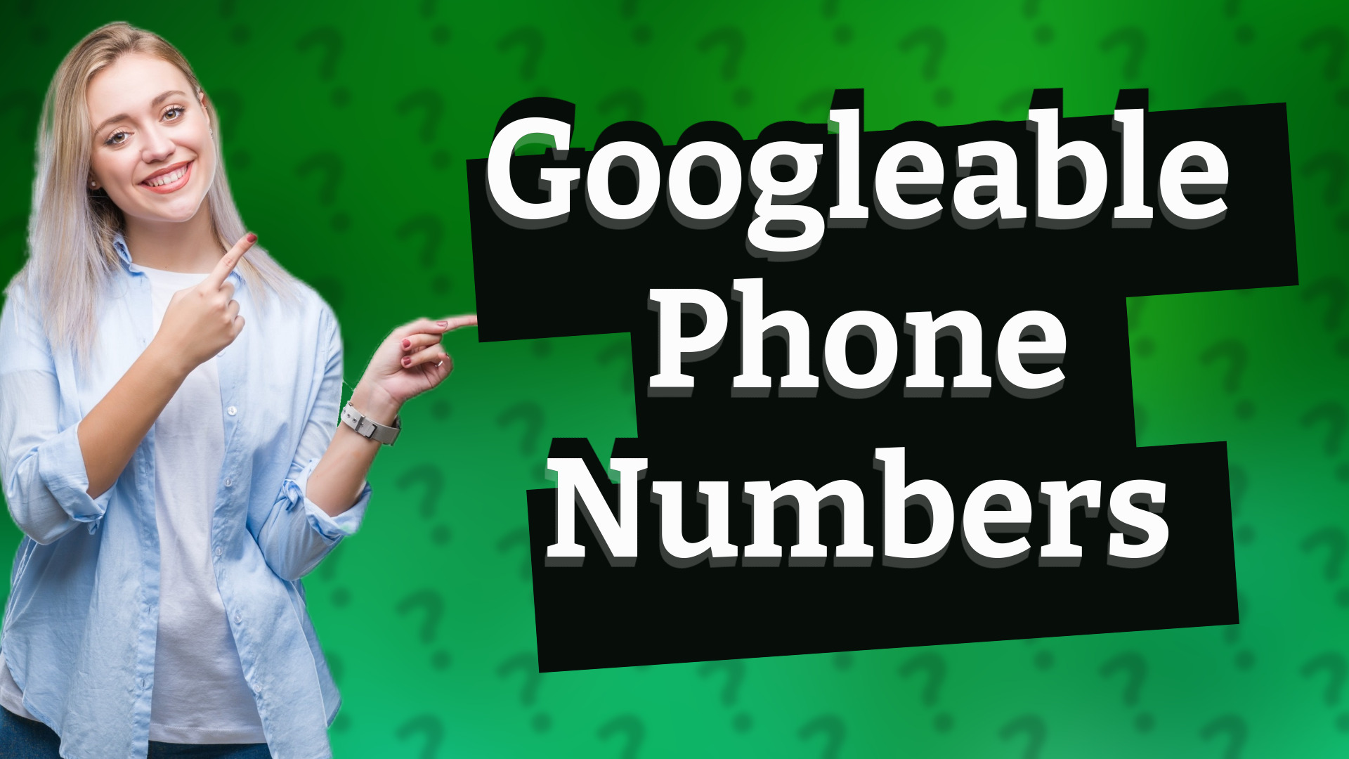 Googleable Phone Numbers