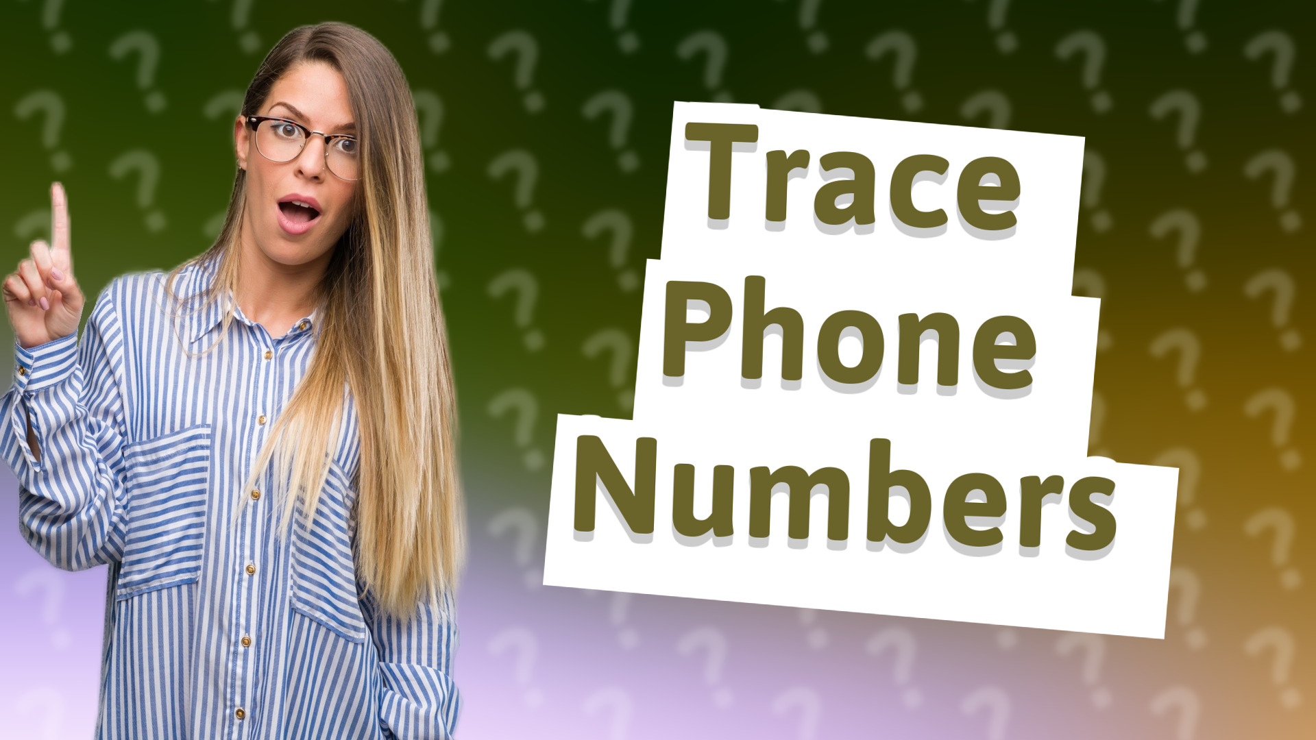 Trace Phone Numbers