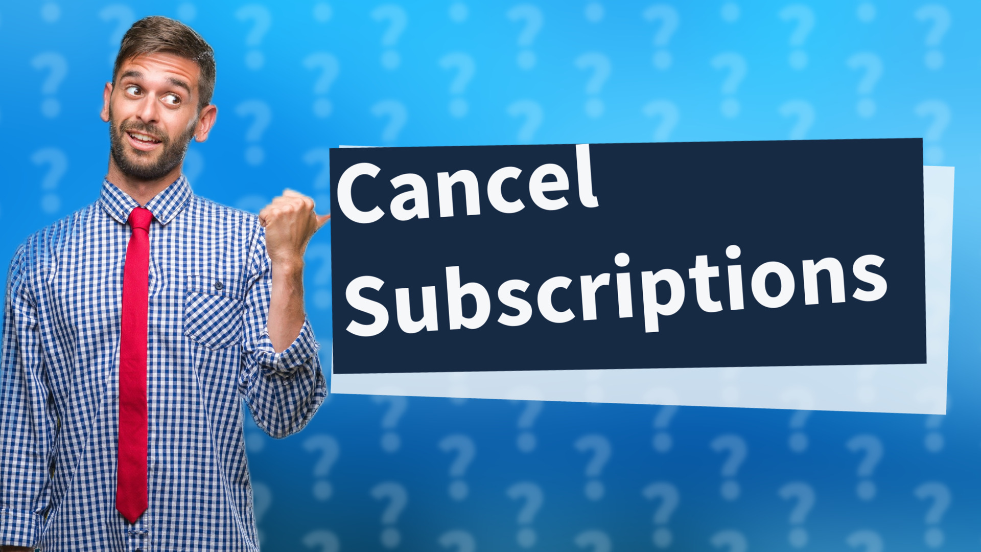 Cancel Subscriptions