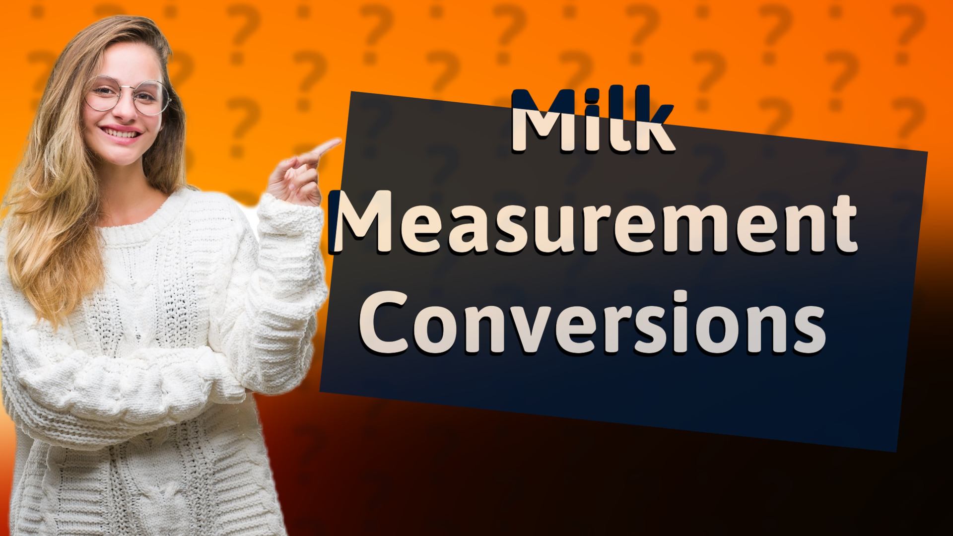 Milk Measurement Conversions
