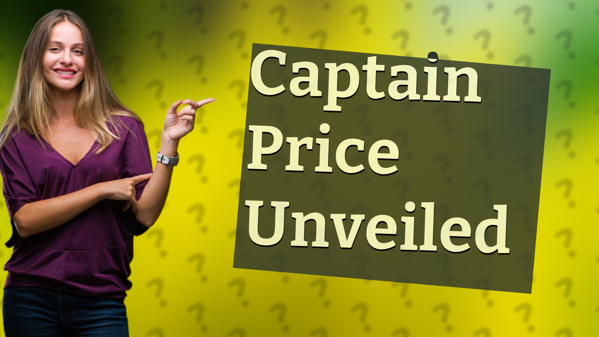 Captain Price Unveiled