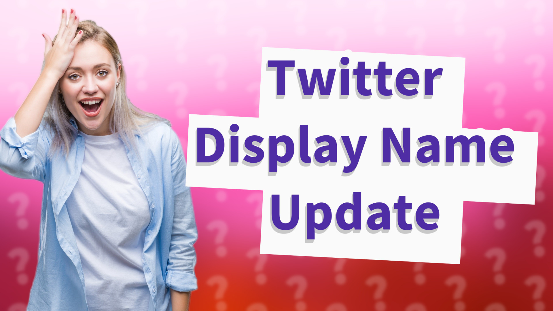 Twitter Display Name Update
