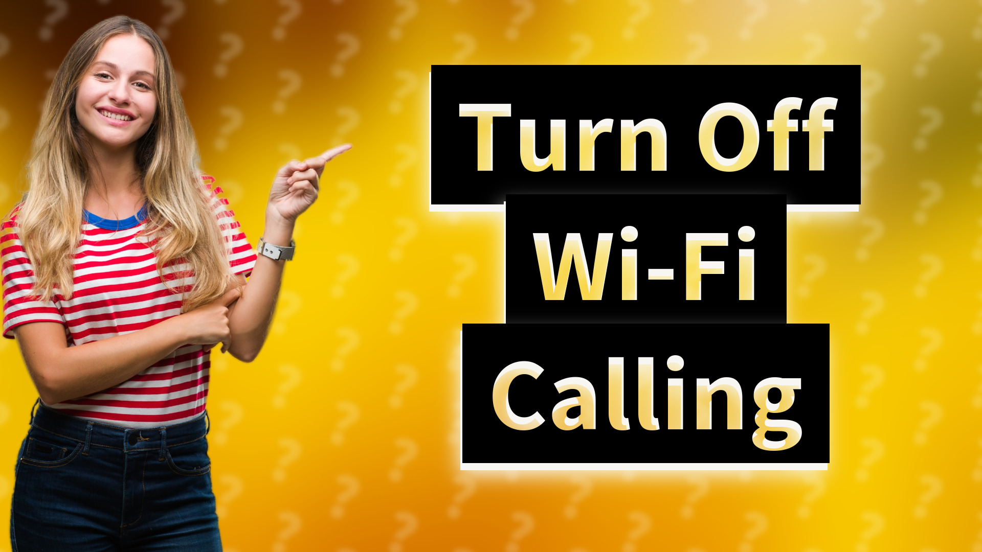 Turn Off Wi-Fi Calling