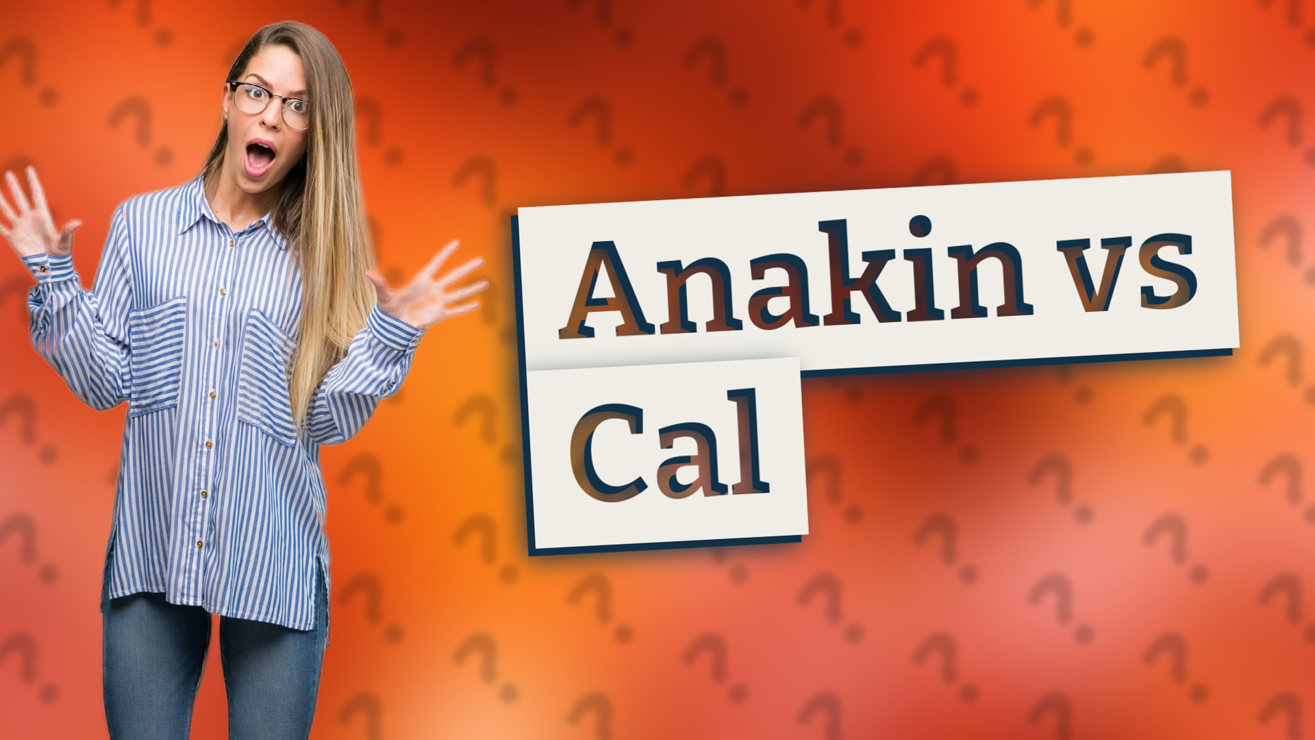 Anakin vs Cal