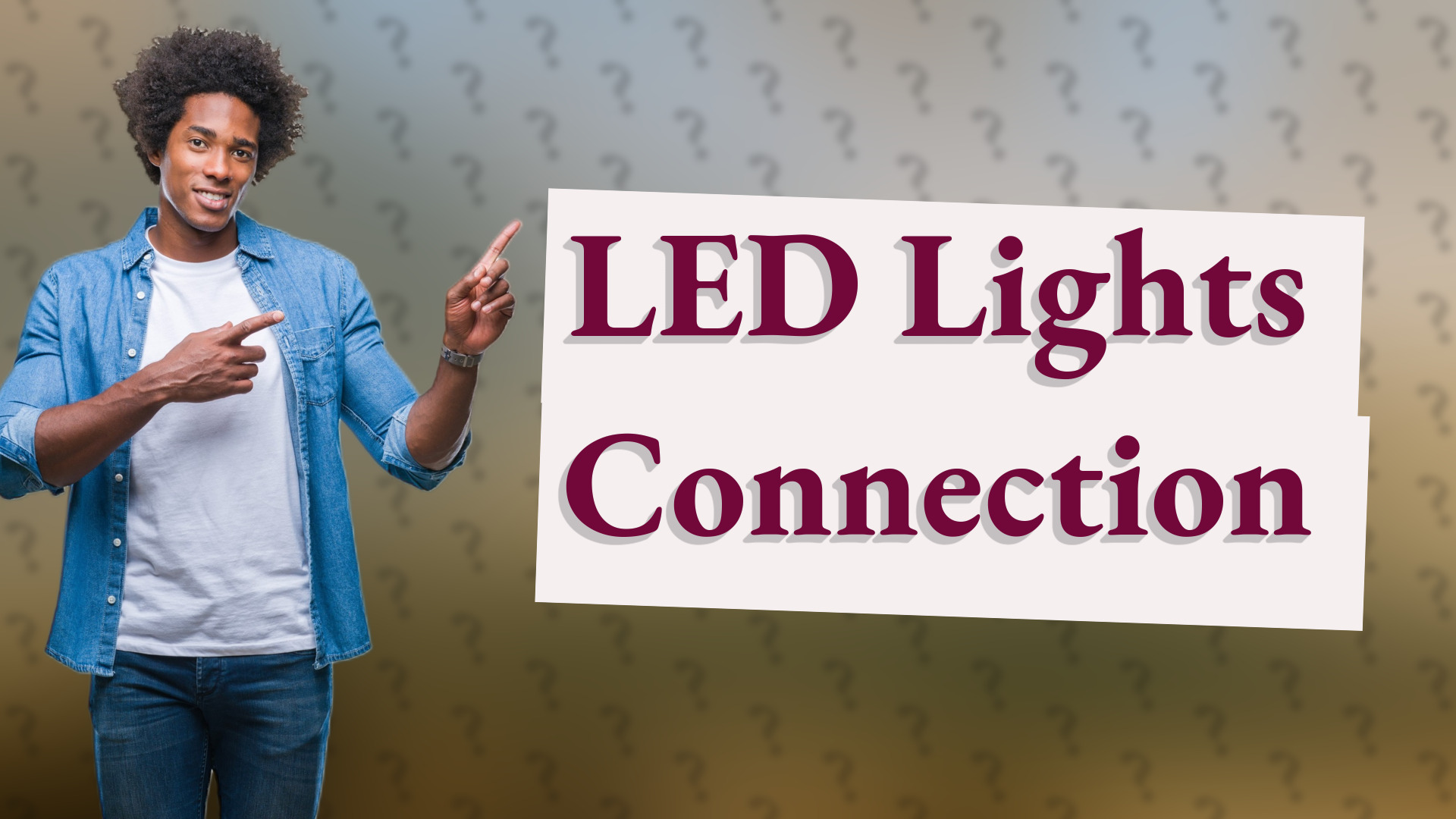 LED Lights Connection