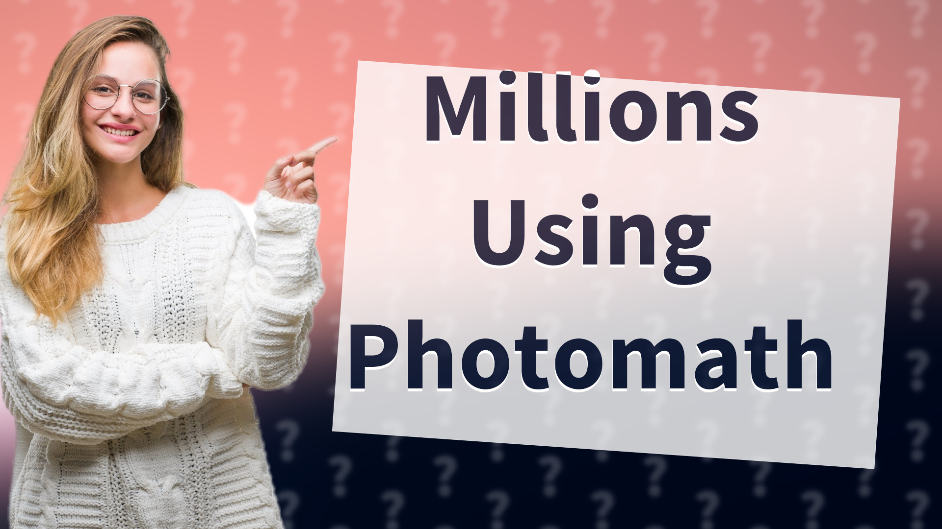 Millions Using Photomath
