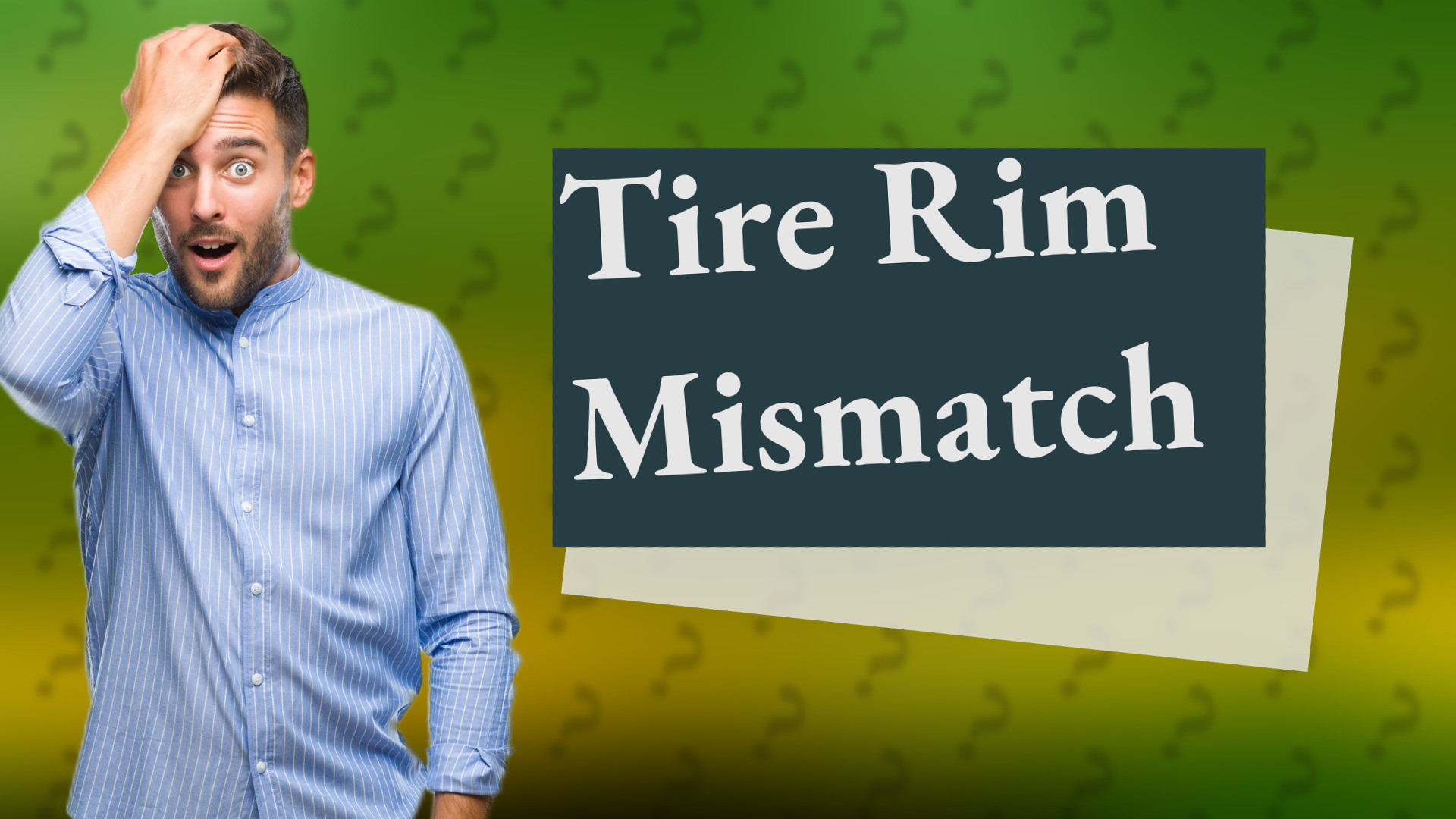 Tire Rim Mismatch