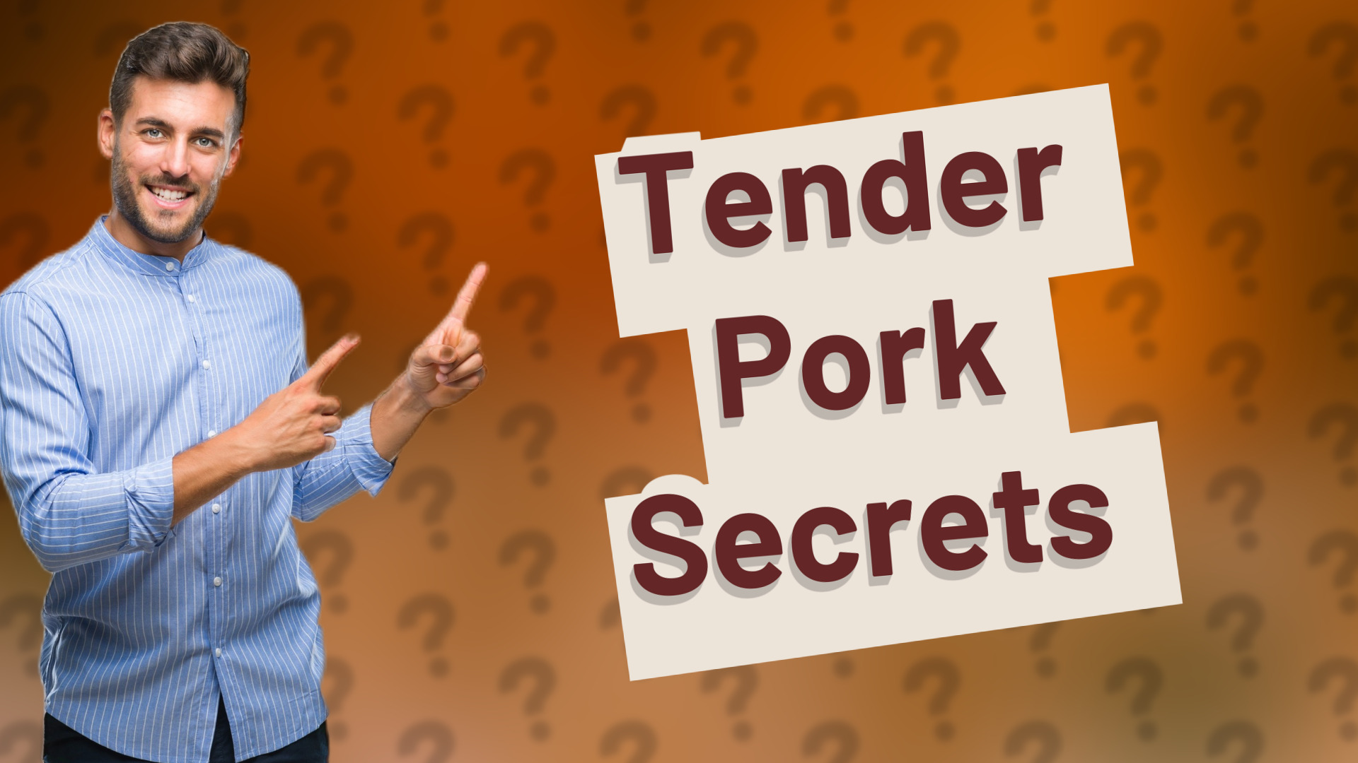 Tender Pork Secrets