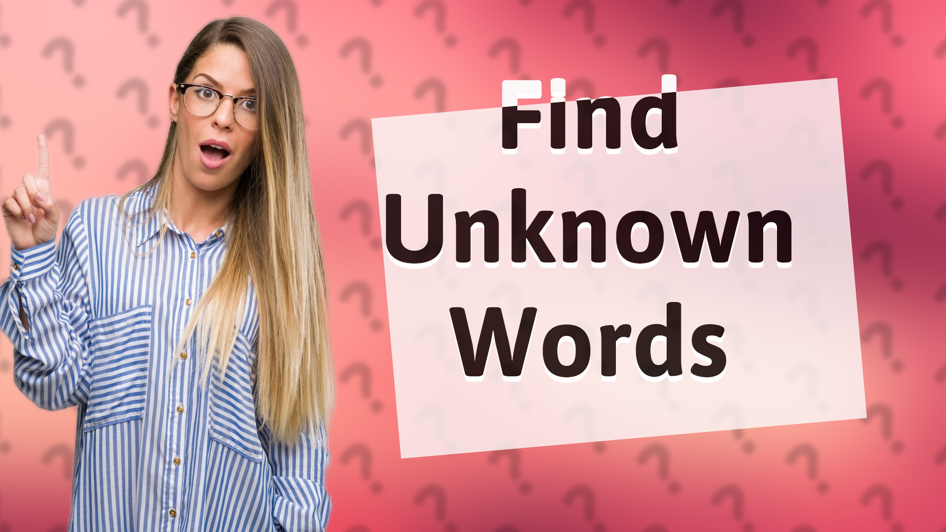 Find Unknown Words