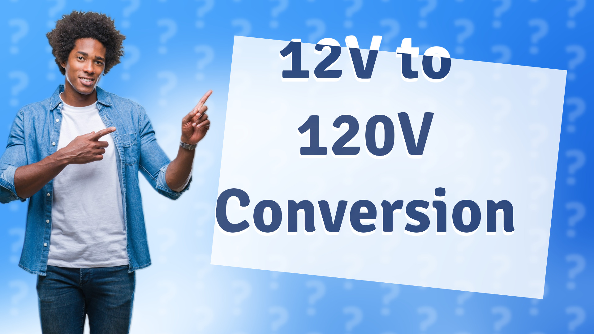 12V to 120V Conversion