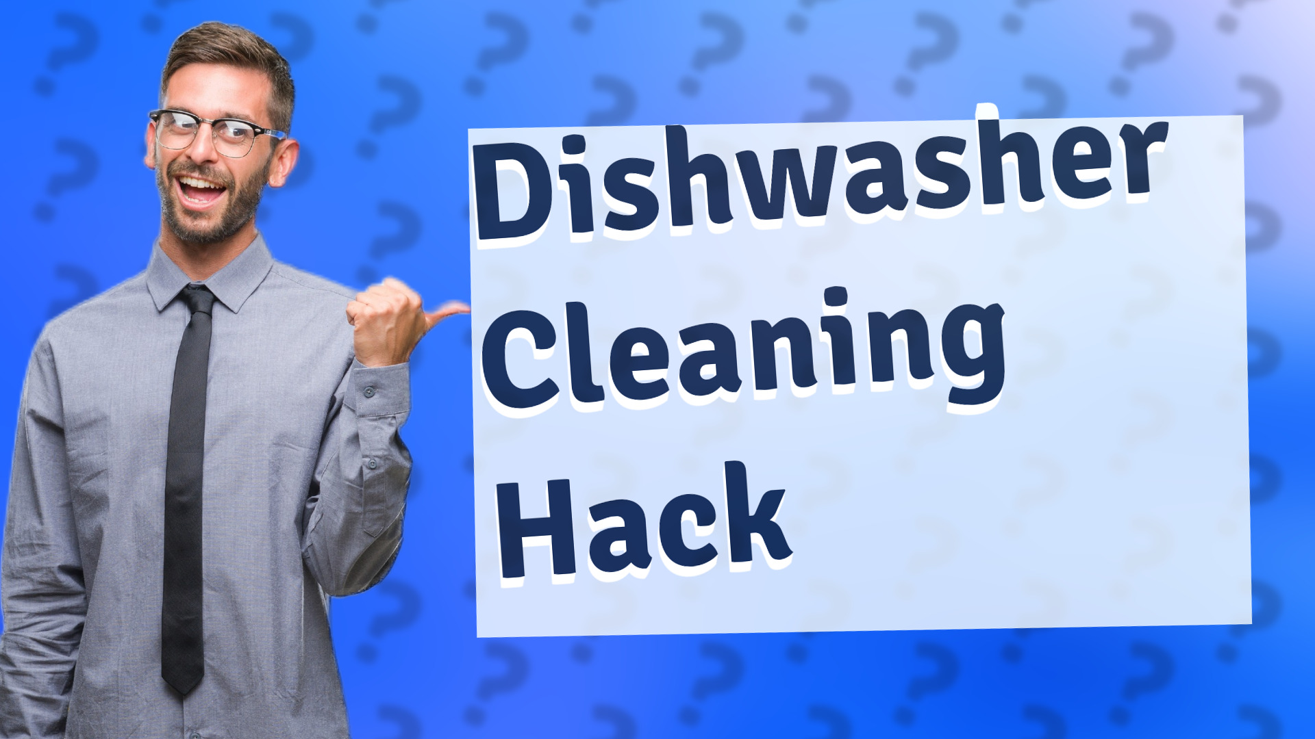 Dishwasher Cleaning Hack