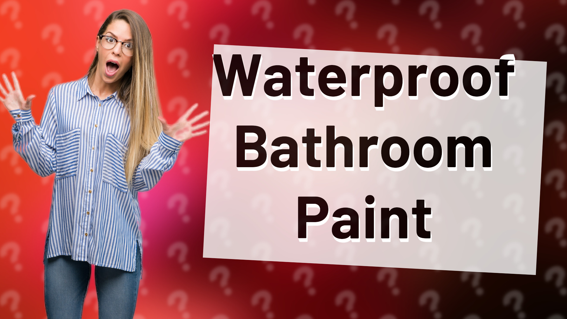 Waterproof Bathroom Paint
