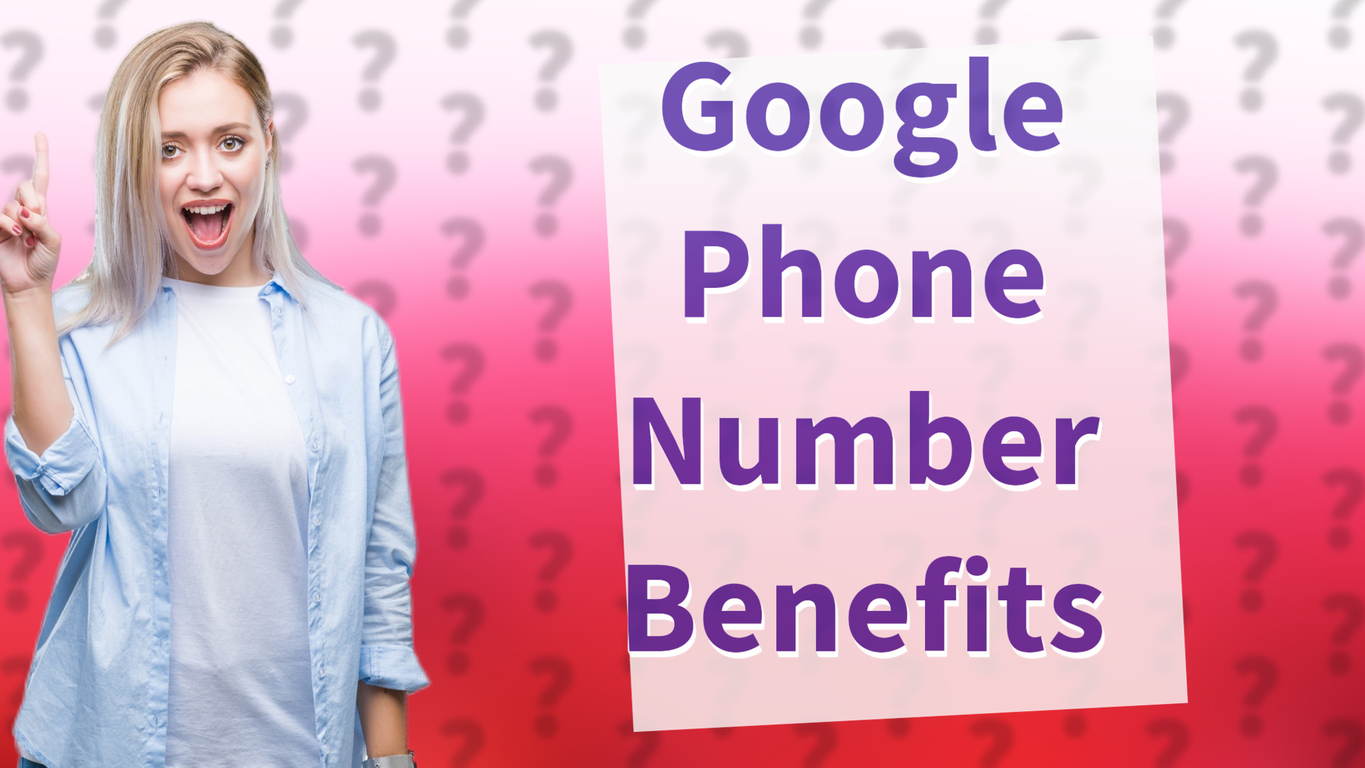 Google Phone Number Benefits