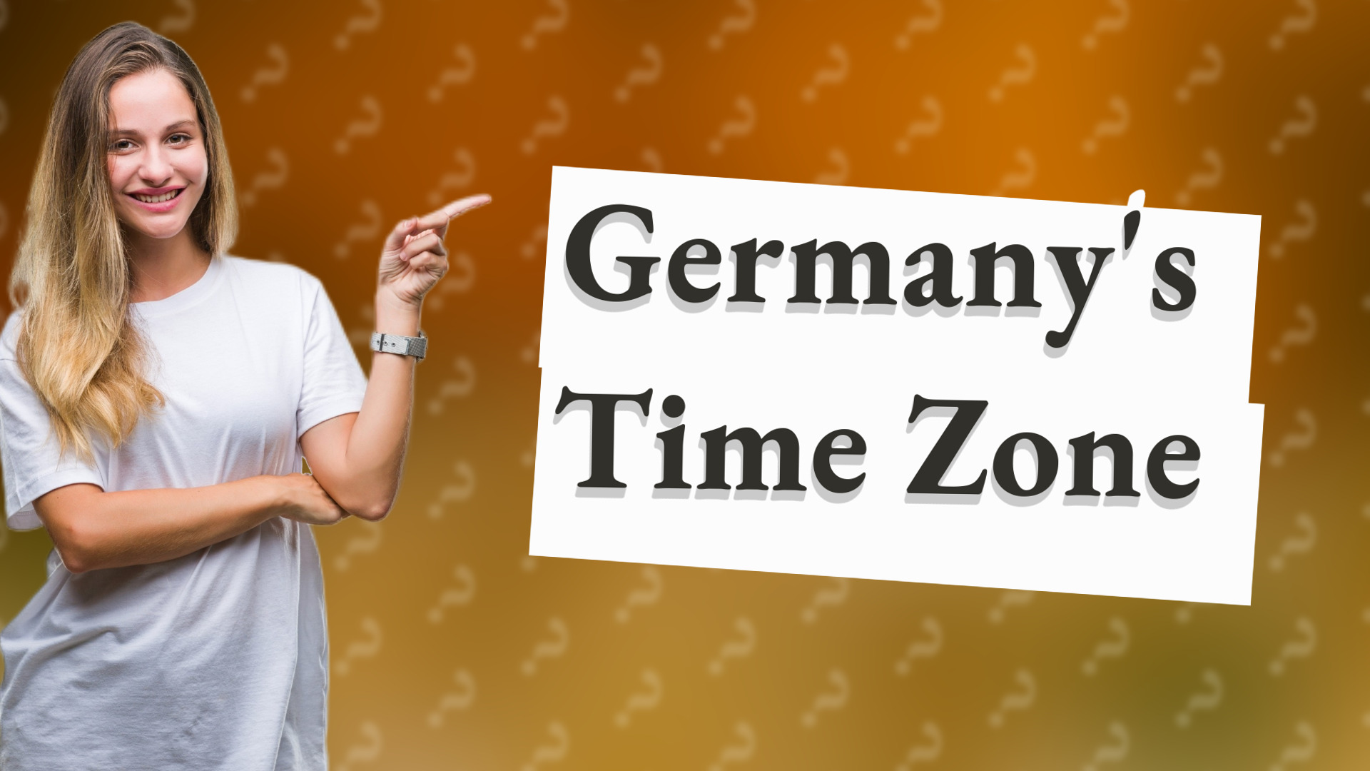 Germany's Time Zone