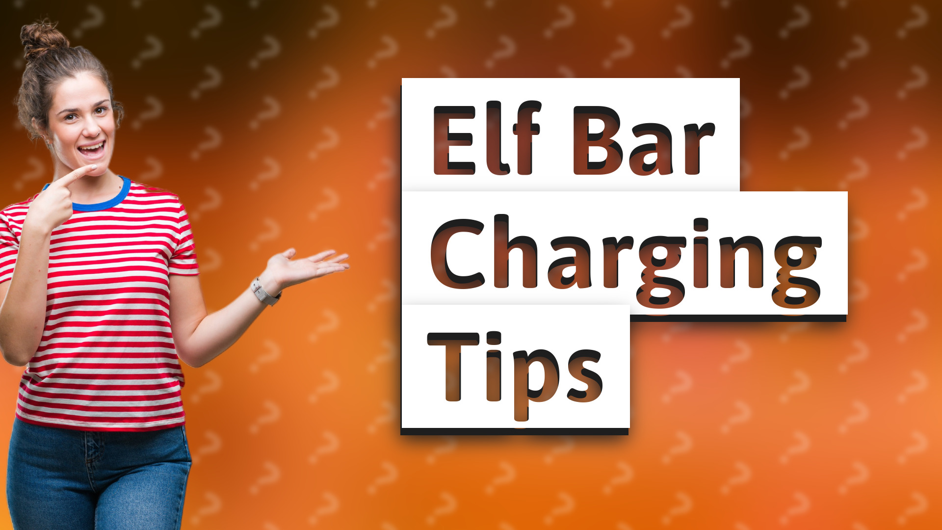 Elf Bar Charging Tips