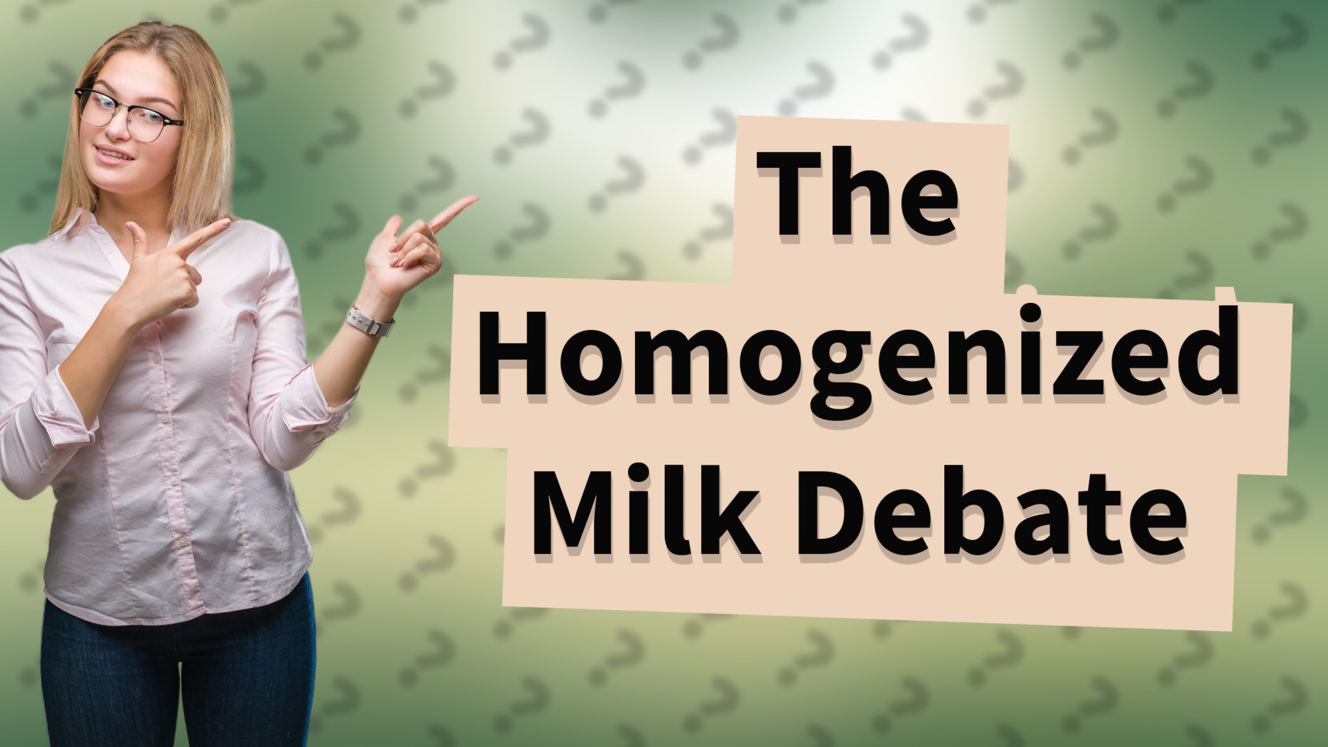 The Homogenized Milk Debate
