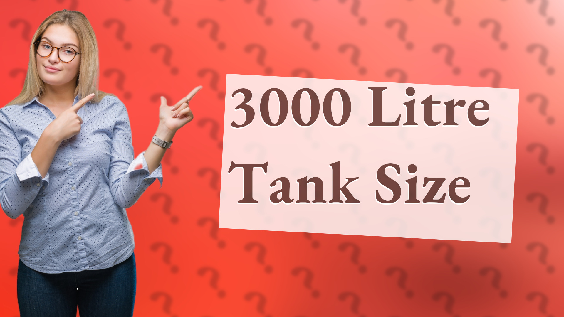 3000 Litre Tank Size