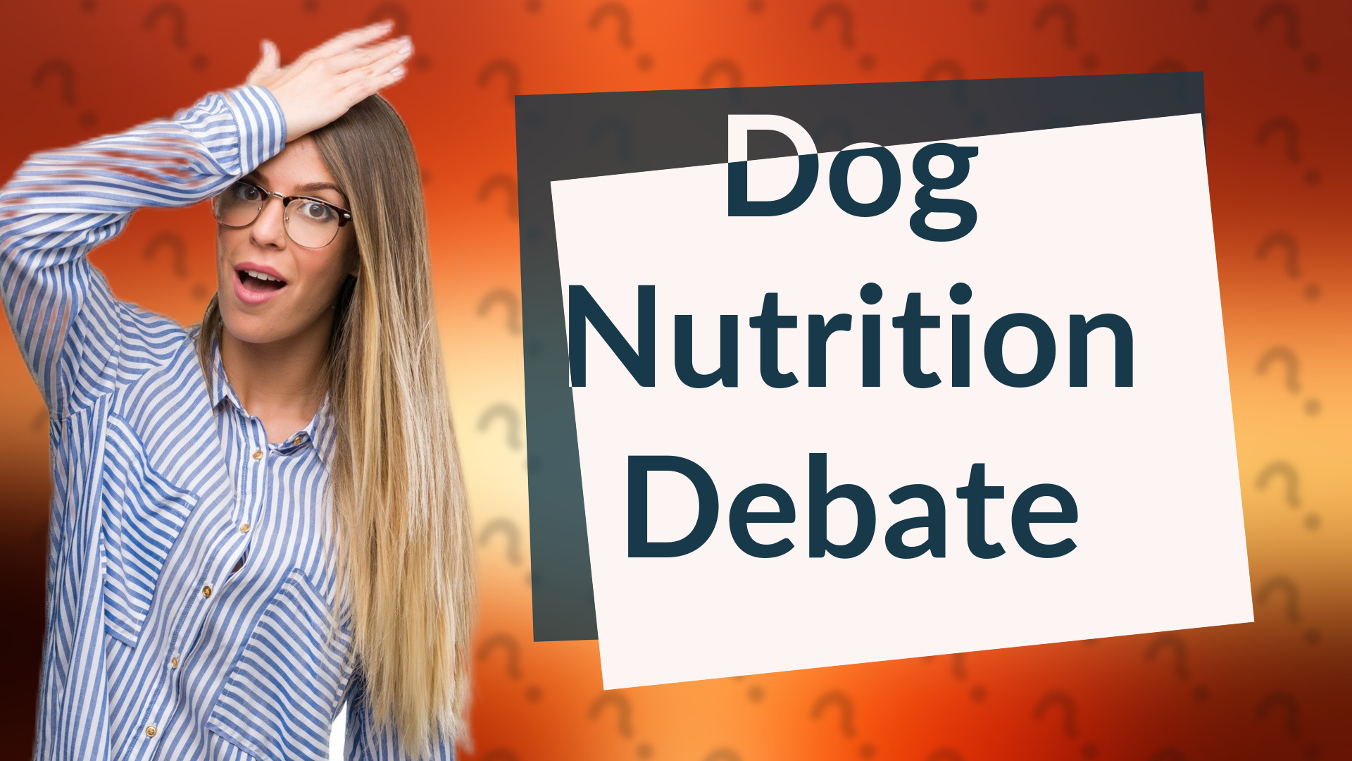 Dog Nutrition Debate