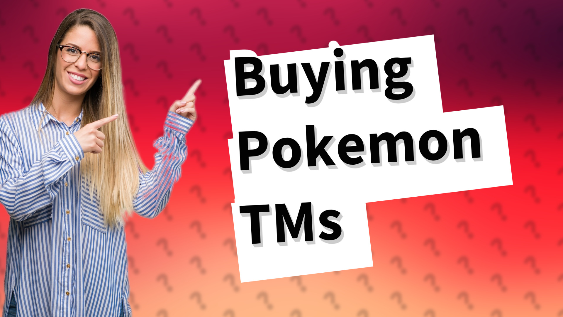 Buying Pokemon TMs