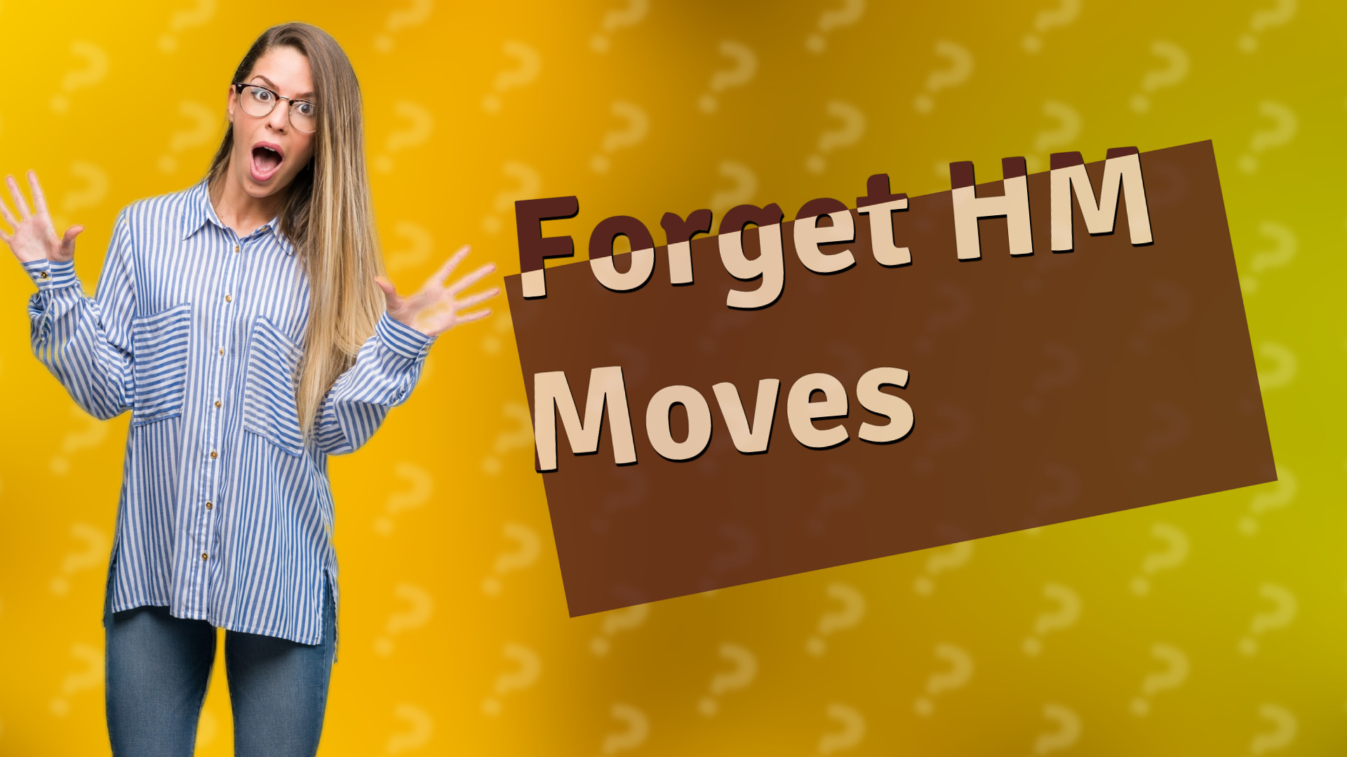 Forget HM Moves