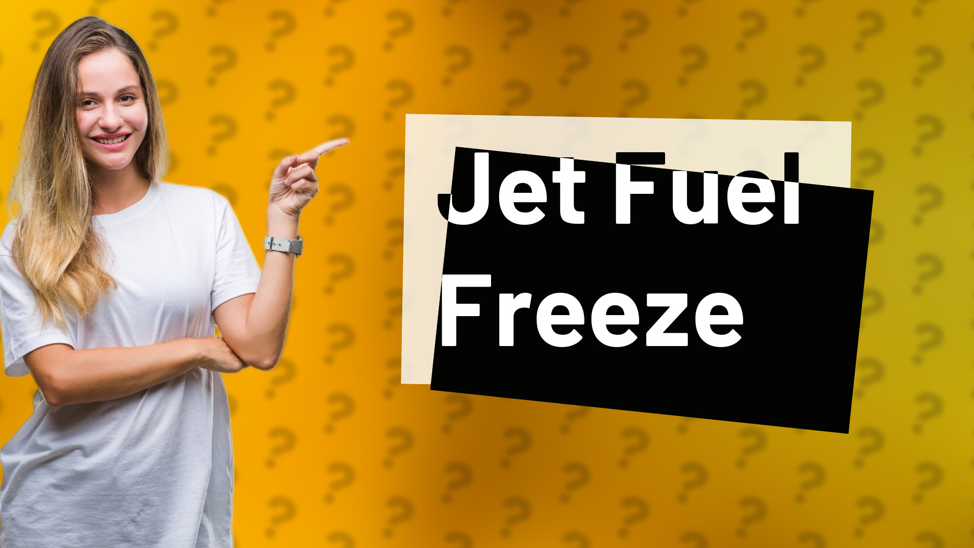 Jet Fuel Freeze