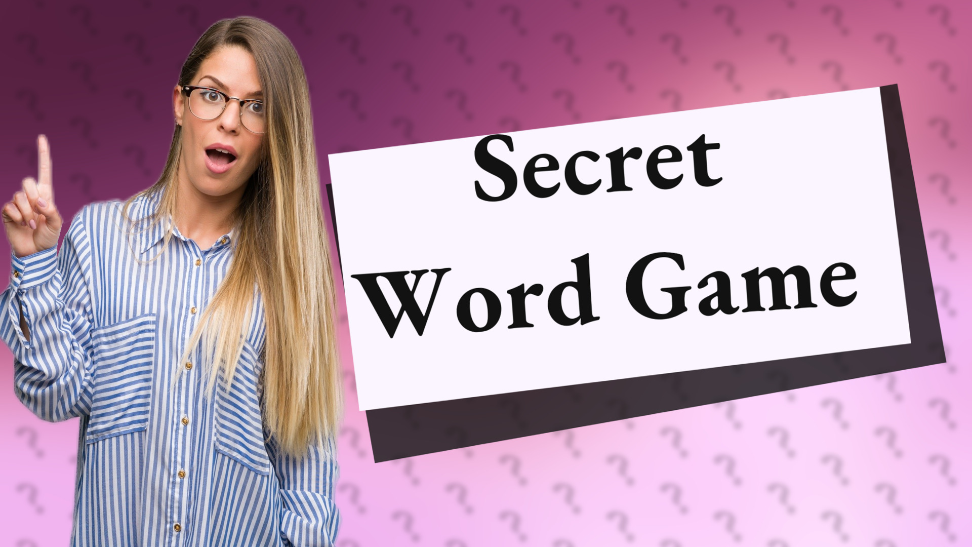 Secret Word Game