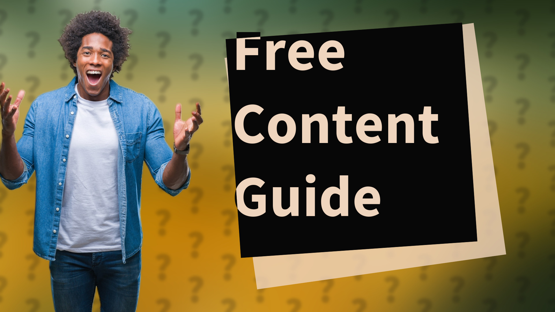 Free Content Guide