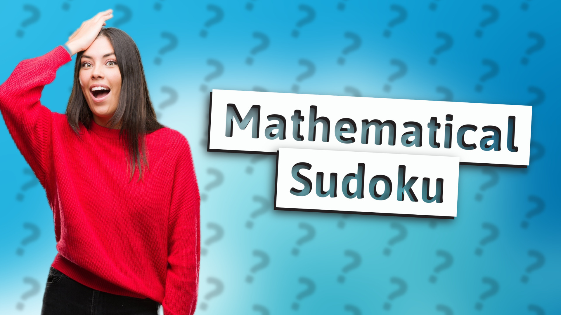Mathematical Sudoku
