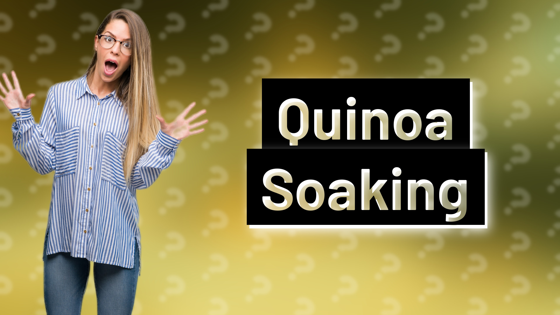 Quinoa Soaking
